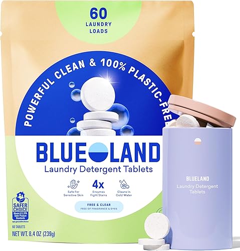 Miniatura 12 de BLUELAND Tabletas de detergente para ropa, 36 unidades, aroma Spring Bloom, cápsulas ecológicas sin plástico, hojas, alternativa líquida, seguras