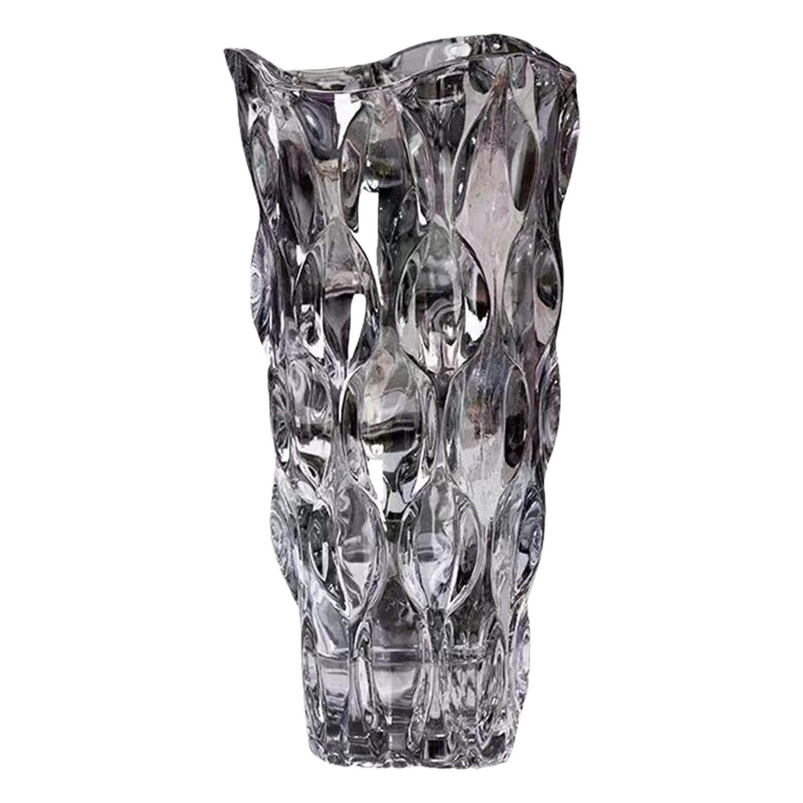 Vases en verre pour compositions florales de salon et table