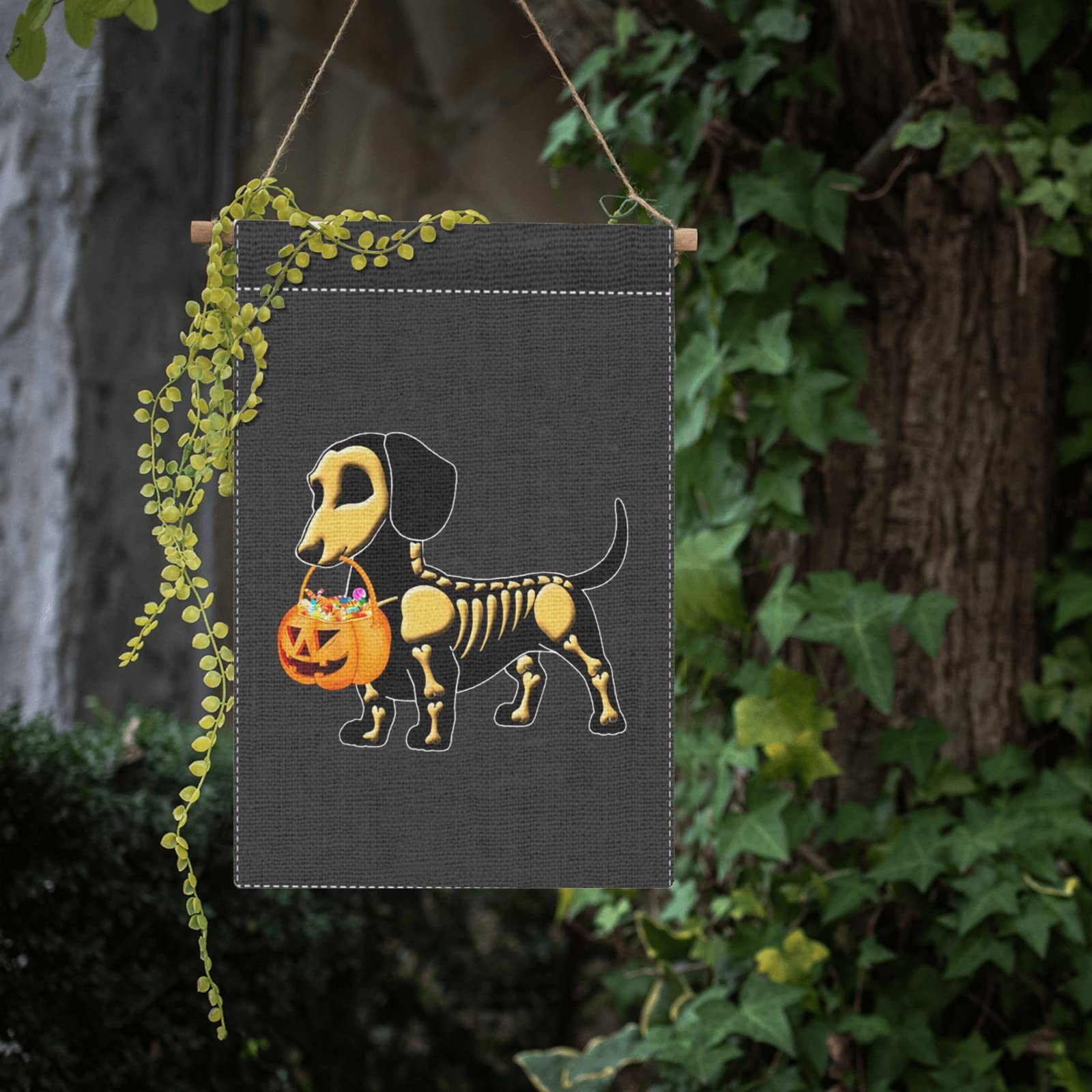 Halloween-Gartenflagge, Geisterhund, 30,5 X 45,7 Cm Produktbild-Vorschau 14