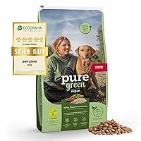 MERA Pure Green Adult | cibo vegano per cani con avena, miglio e fava | cibo completo