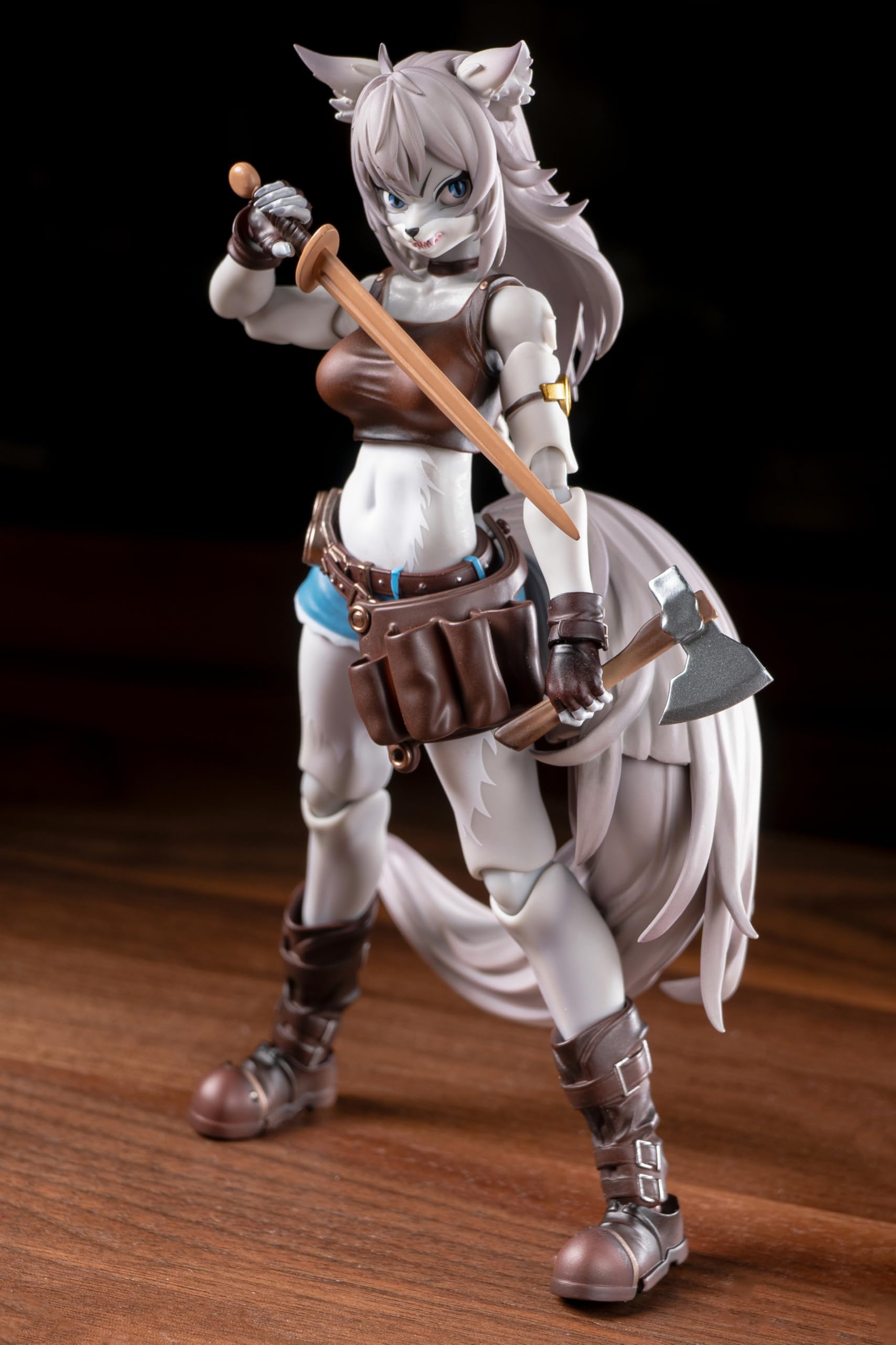 TOYVERSE LADOTOYS 1/12 Action-Figur, magische Kontinente Abenteurer-Trupf, Teil 1, Repair Liya Alopex, bewegliche Gelenke, Charaktermodell, ab 15 Jahren