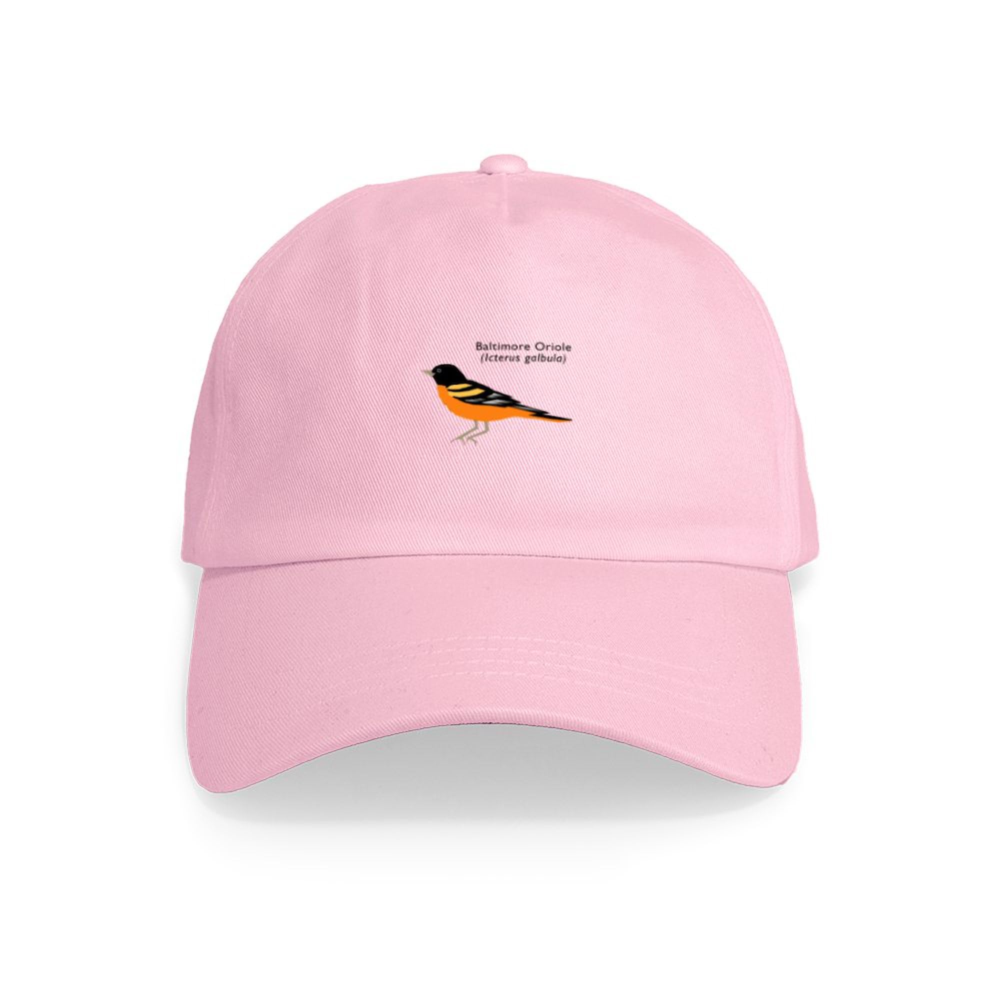 CafePress Baltimore Oriole Cap Unique Adjustable Baseball Hat Pink
