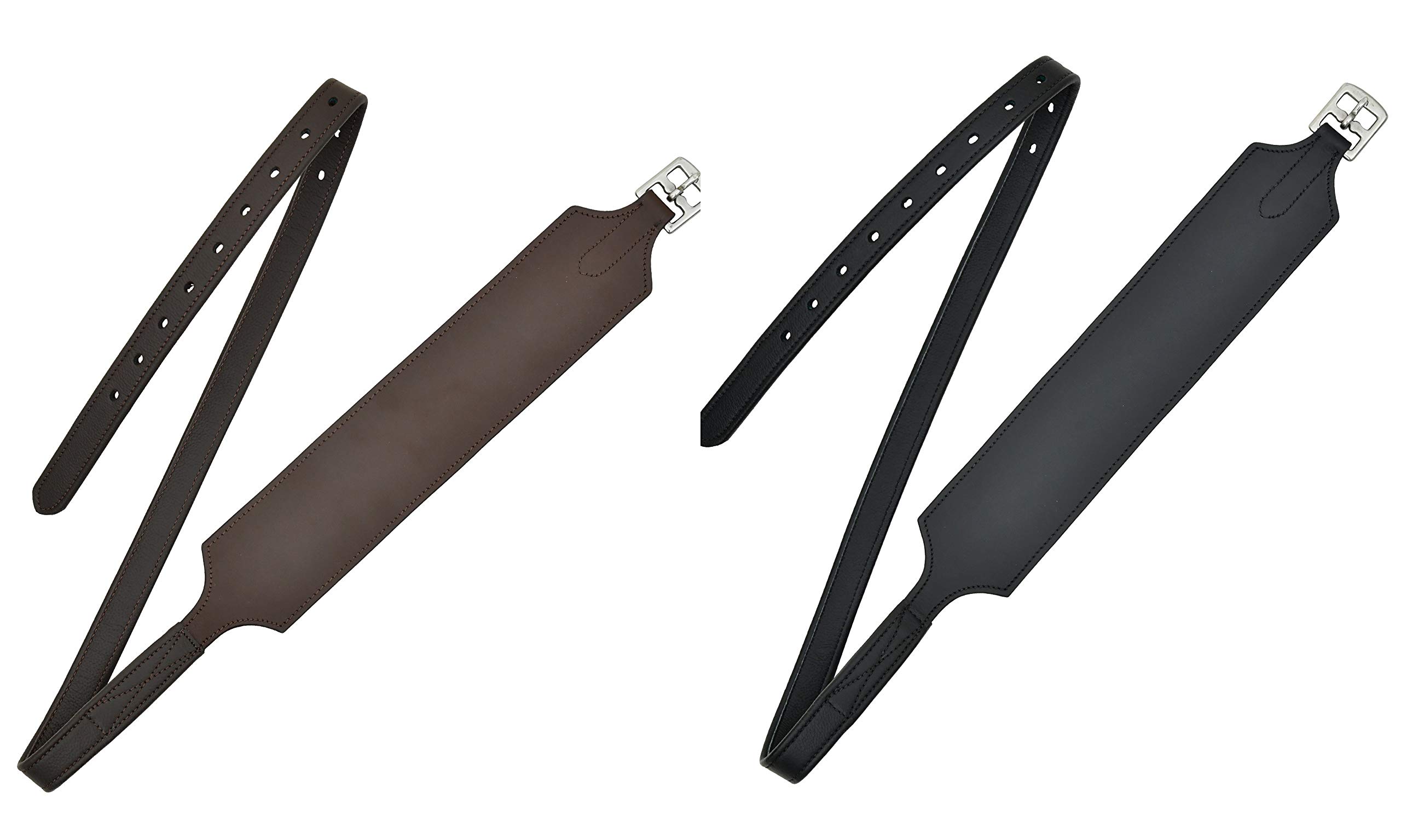 SIE Wrapped Stability Stirrup Leathers (Black, 54'')
