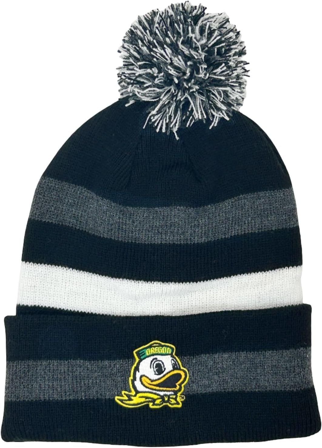 LogoFit Winter Hat for Men and Women - Knit Pom Beanie