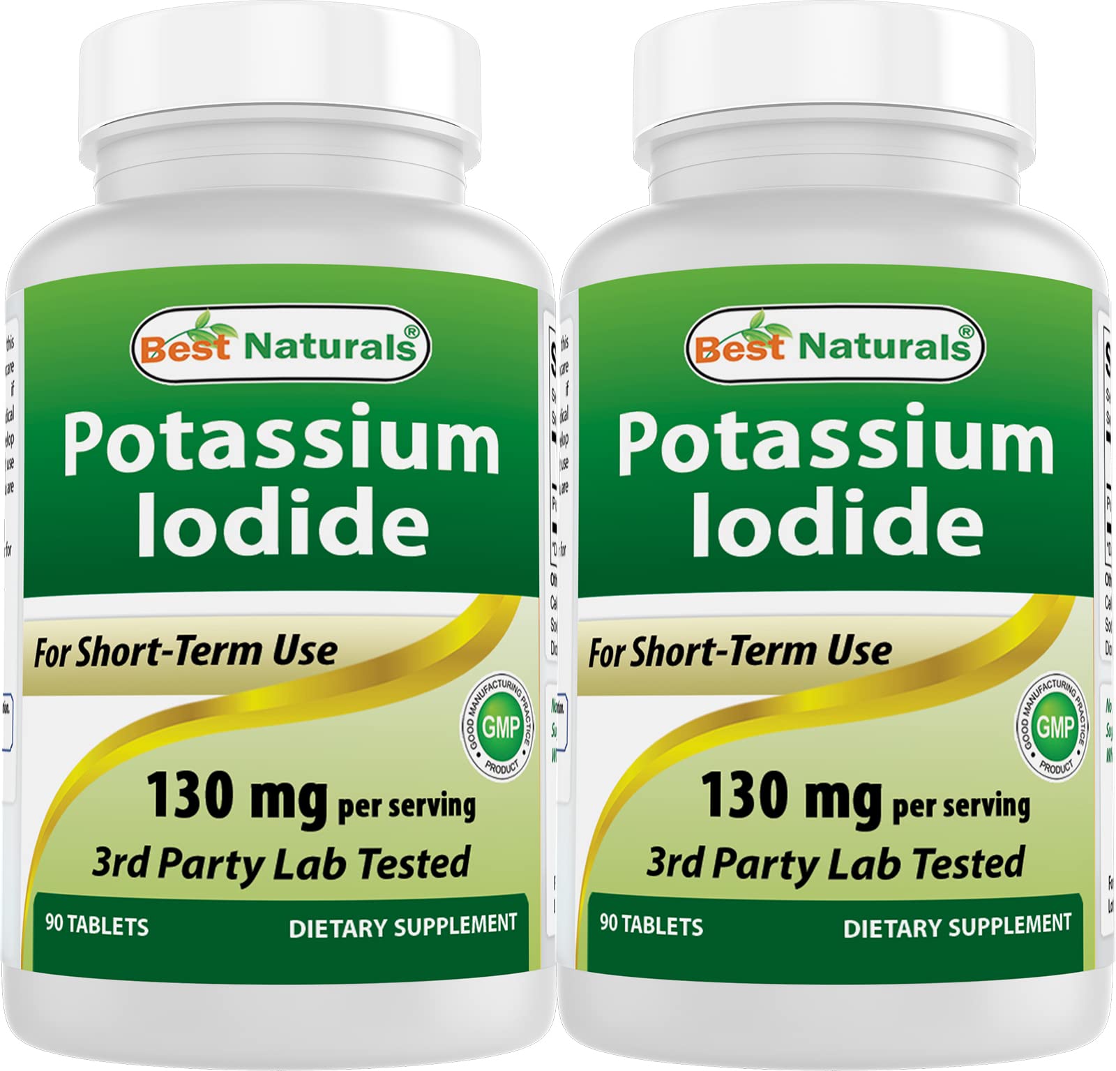 Best Naturals Potassium Iodide 130 mg Tablets