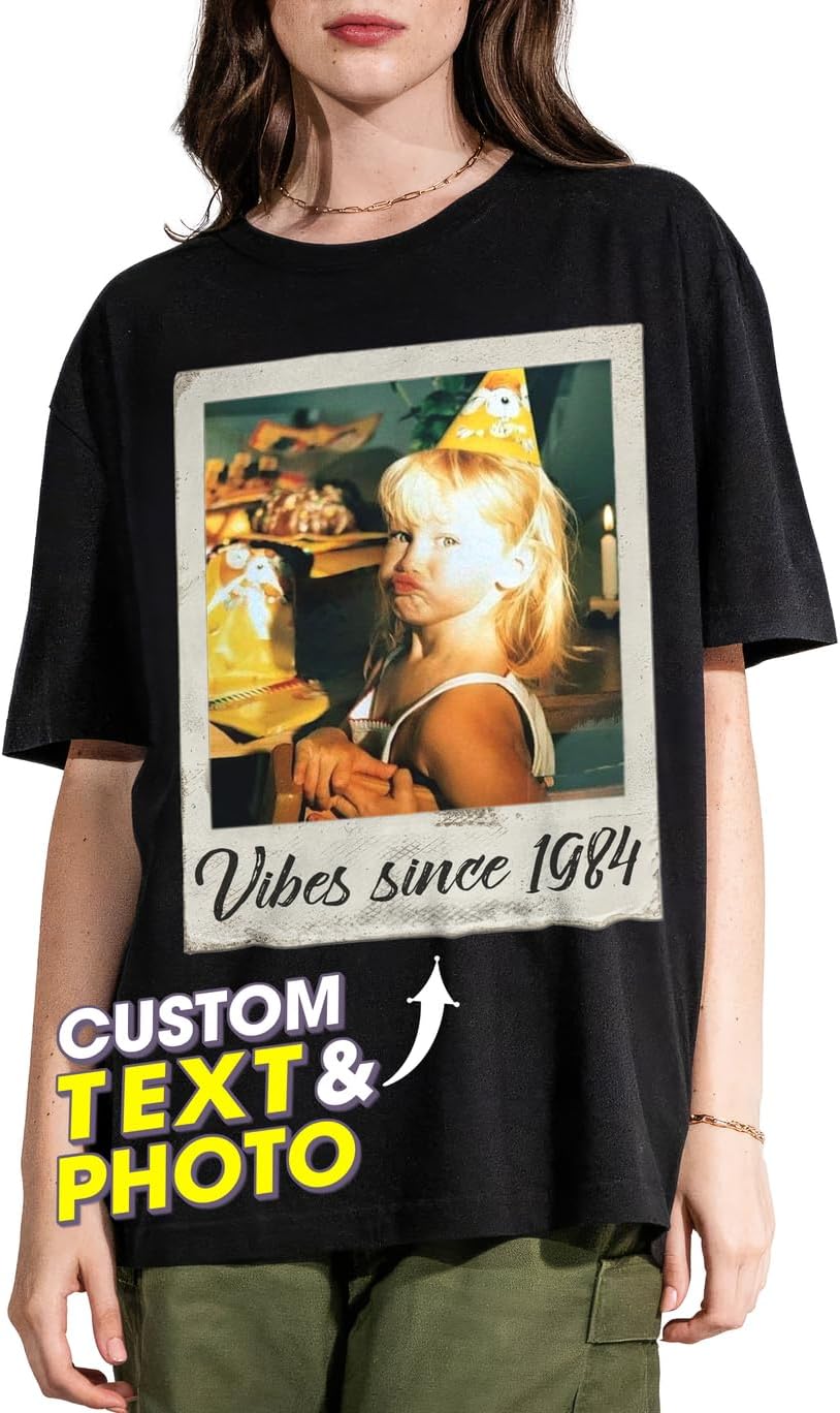 Custom Vintage Photo Shirt