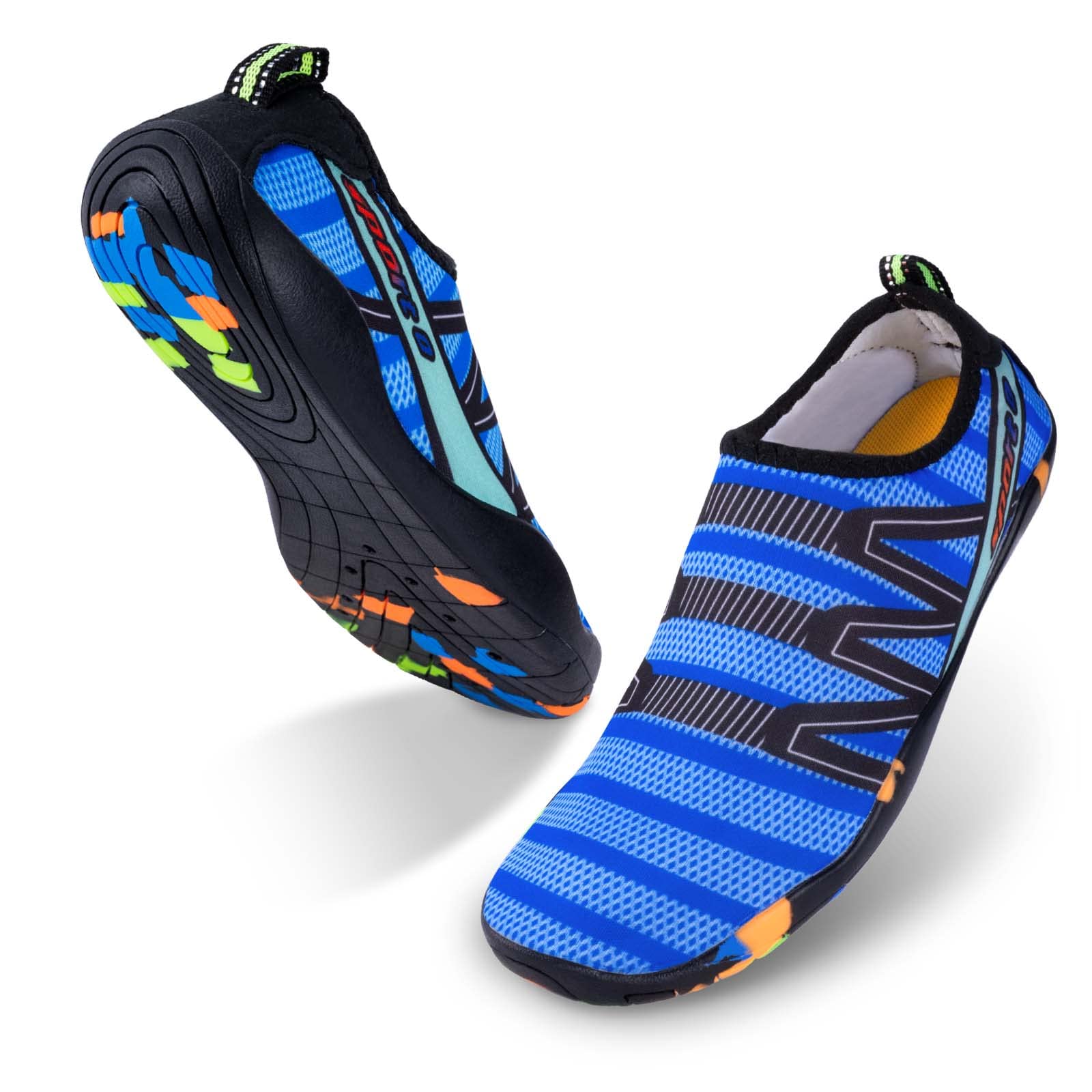 benpenWater Shoes Swim Beach Sea Shoes for Women Men Ladies Swimming Pool Aqua Socks Barefoot Wet Wetsuit,Quick-Dry Lightweight Durable Neoprene Sole for Surf Diving Garden Walk Reef Seaside Sports Pebble