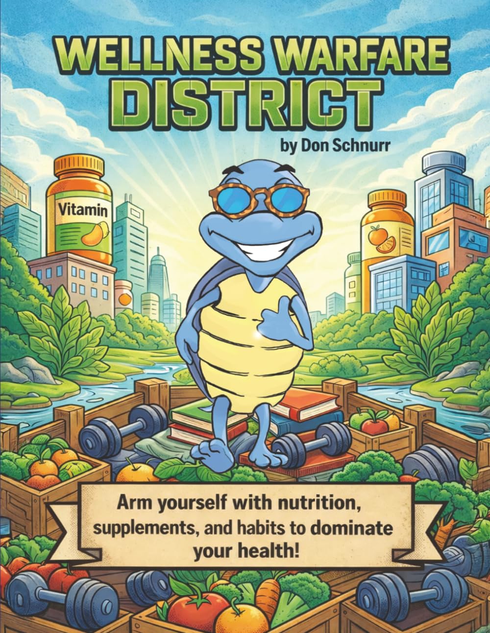 Wellness Warfare $1M District: Arm Yourself With Nutrition, Supplements, and Habits to Dominate Your Health (Blue Tortoise)