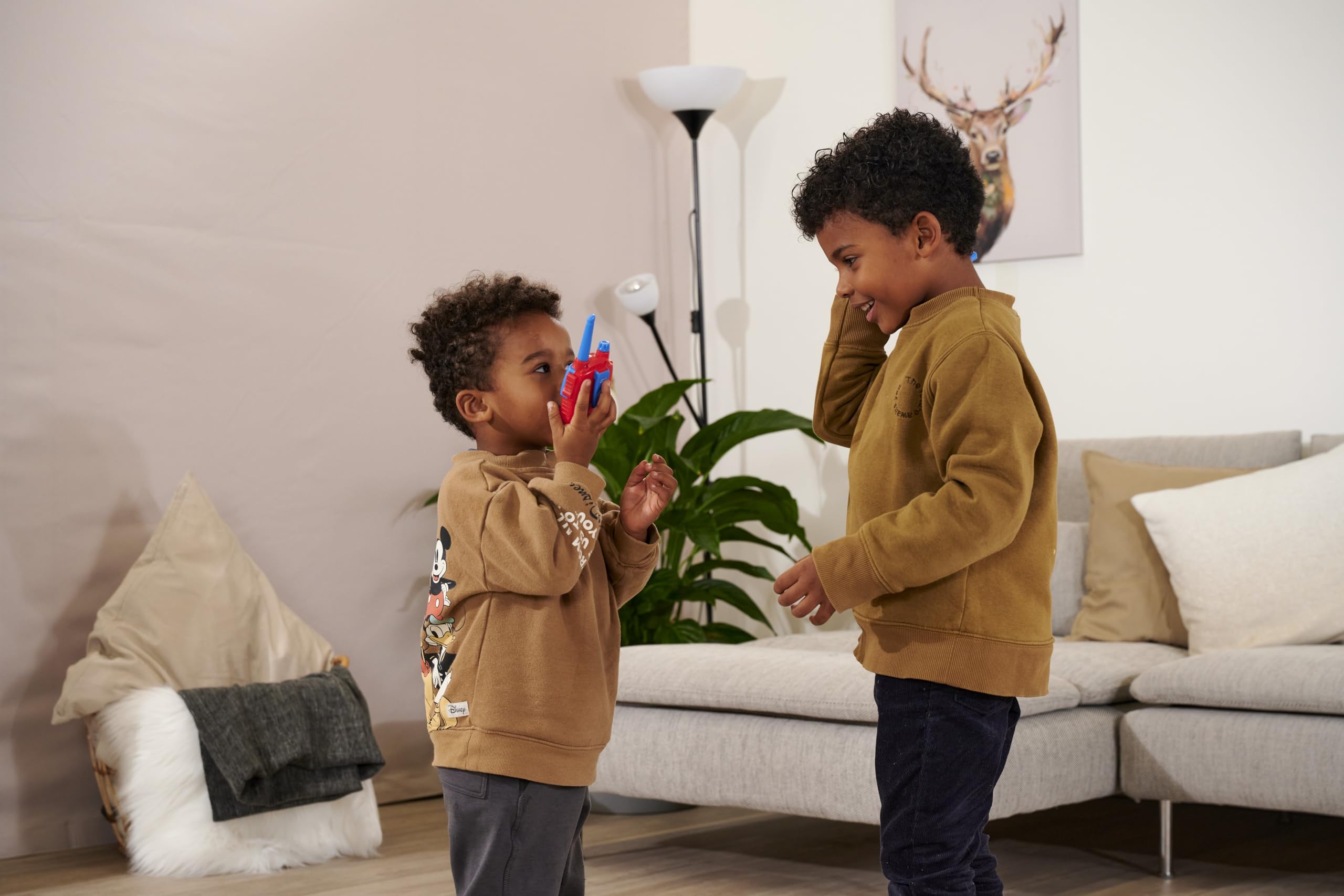 Jada -Walkie Talkie- Spidey y Miles Morales, 2 Unidades, Alcance de 100m (203222000)