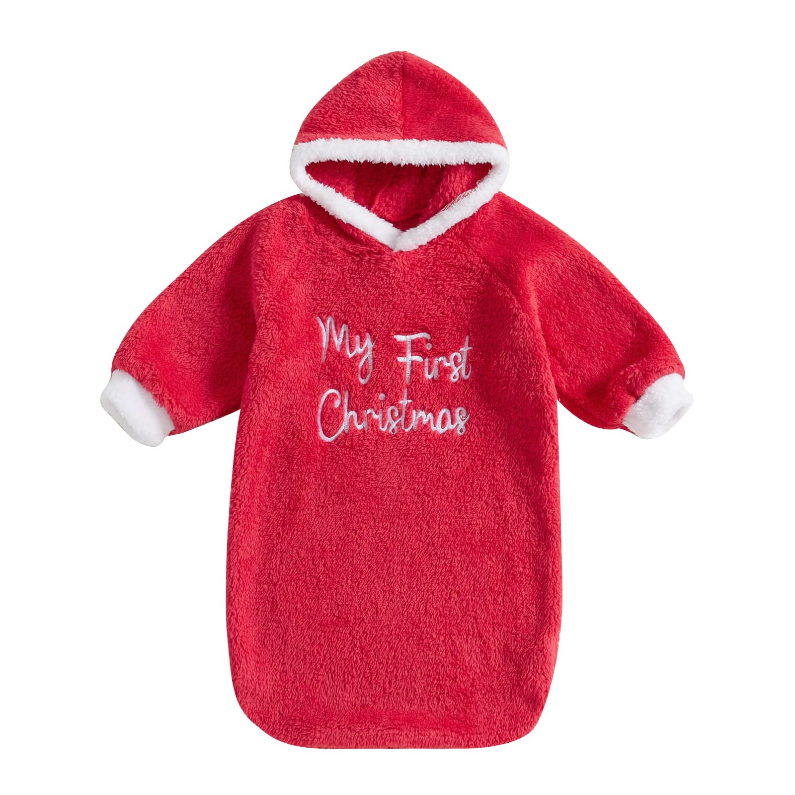 Infant Baby Girl Boy Halloween Outfits Long Sleeve Plush Hoodie Romper Jumpsuit Cute Hoodie Ghost Bodysuit Costumes (B-White, 3-6 Months)