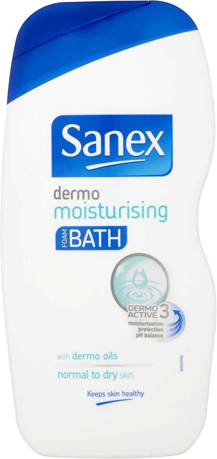 Sanex Dermo Moisturising Bubble Bath Foam 500ml BigaMart