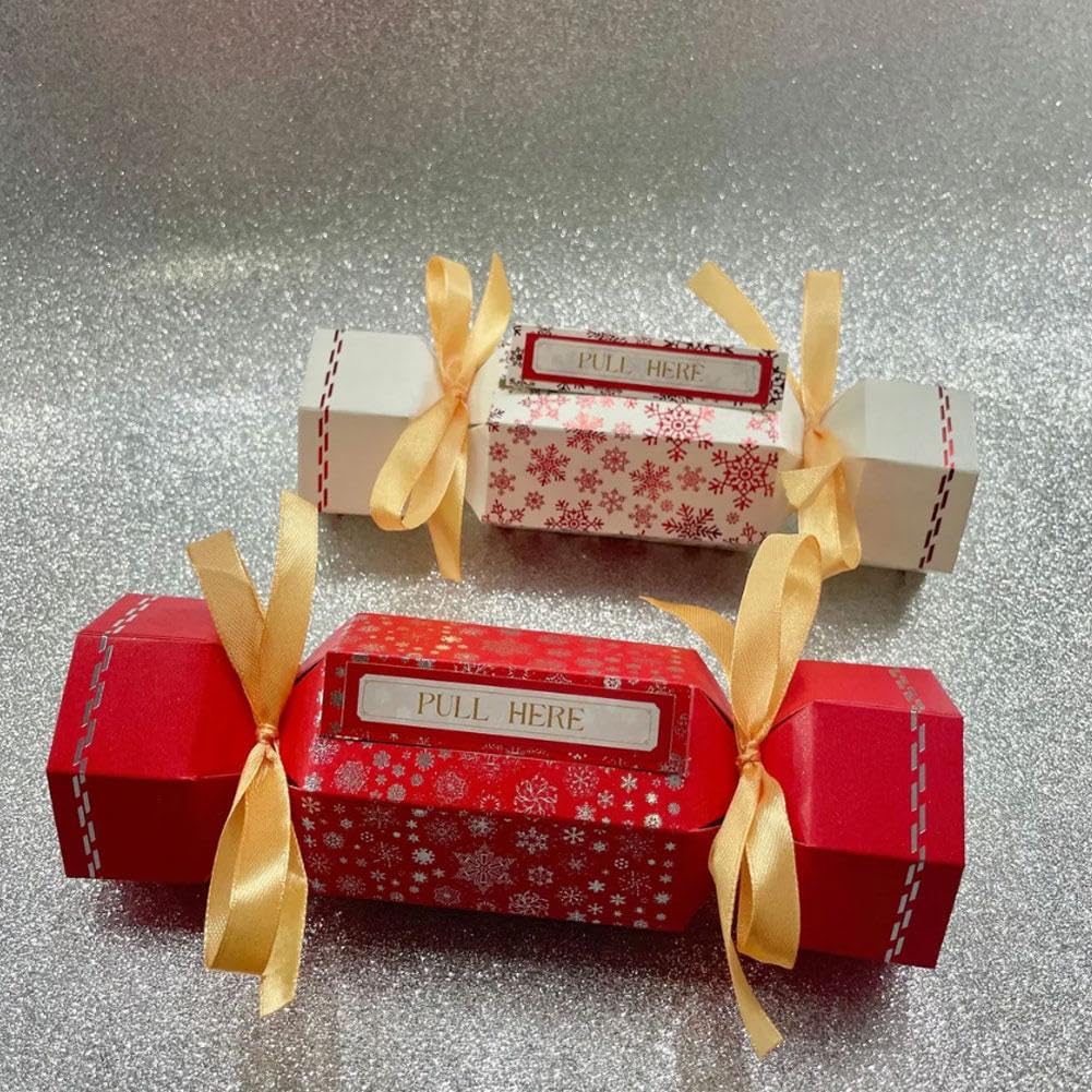 Pochette surprise Noël argent liquide boîte cadeau carte extractible porte-espèces boîte à billets rouge
