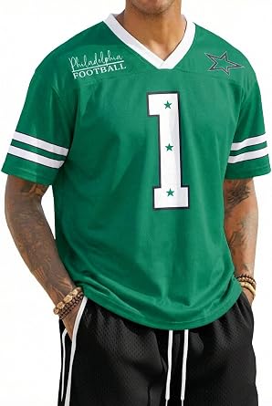 Mens Oversized Jersey Y2k Baggy T-Shirts Unisex V Neck Graphic Number Tees Streetwear Summer Fashion Tops