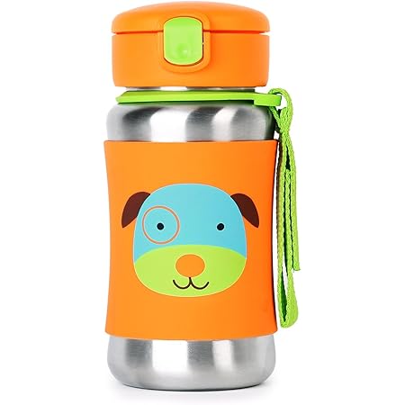 Amazon スキップホップ イヌ ステンレス ストローボトル 水筒 アニマル Skiphop 並行輸入品 水筒 マグボトル オンライン通販