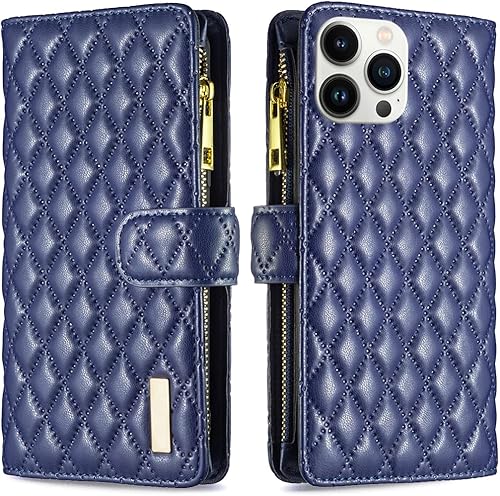 Miniatura 7 de Asuwish Funda de teléfono para iPhone 13 Pro Max 2021 de 6.7 pulgadas con protector de pantalla de vidrio templado y tarjetero para celular