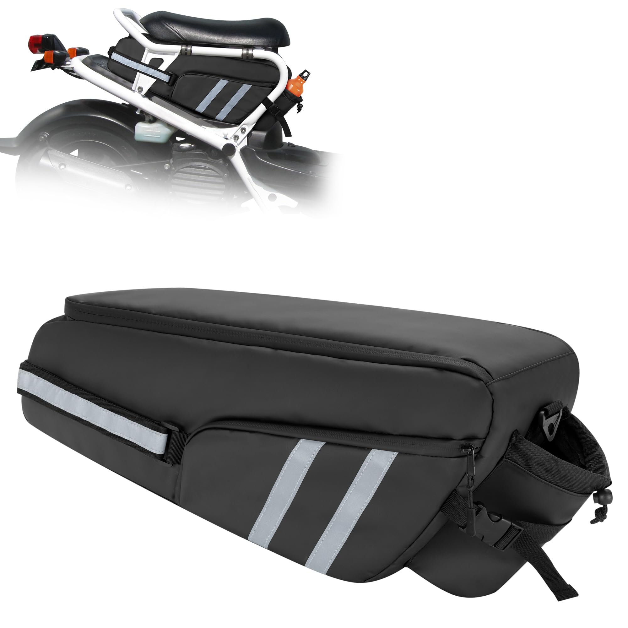HODRANT Borsa Impermeabile Sotto il Sedile Compatibile con Honda Ruckus 2010-2024 Scooter
