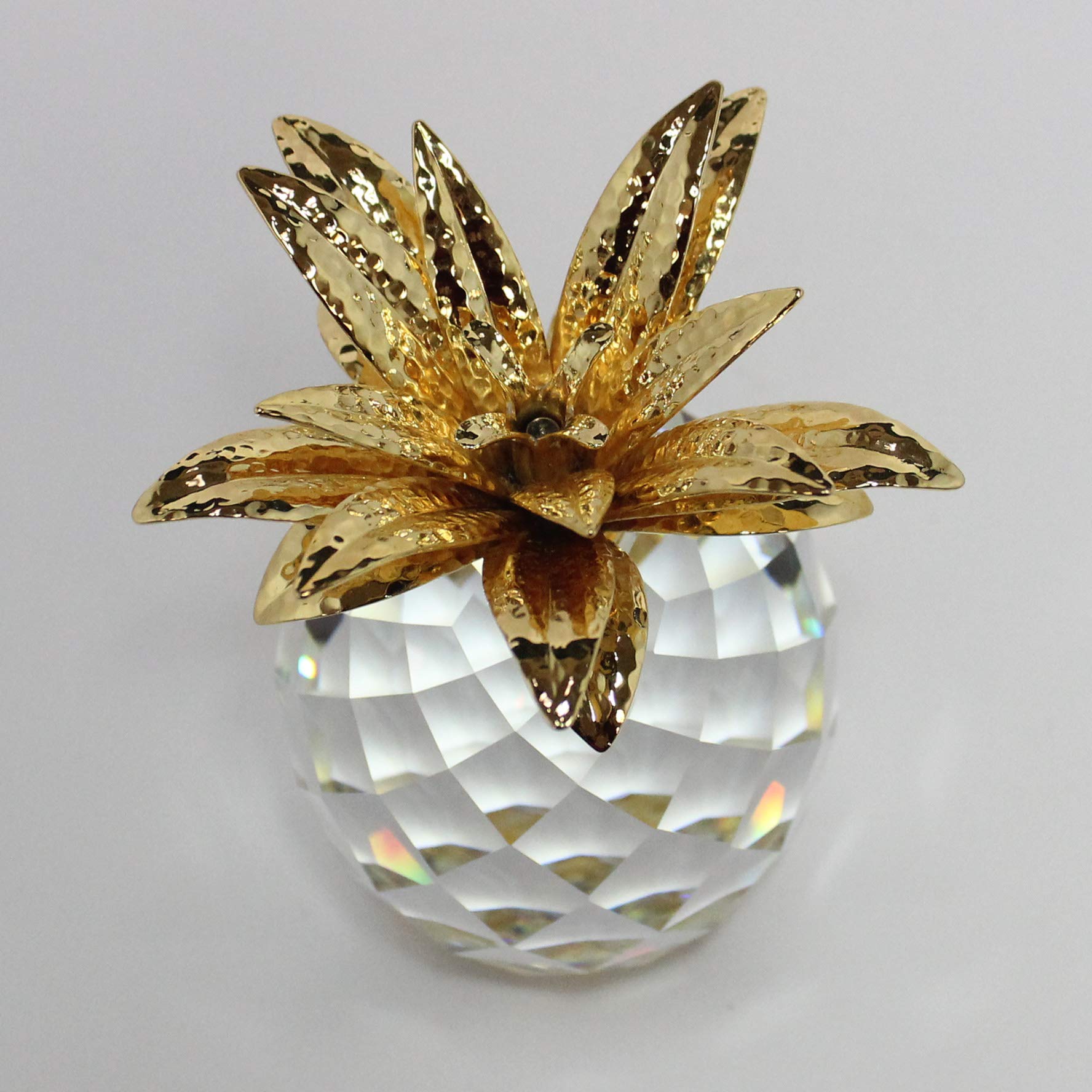 Amazon.com: SWAROVSKI Figurine: 010044 Large Gold Pineapple