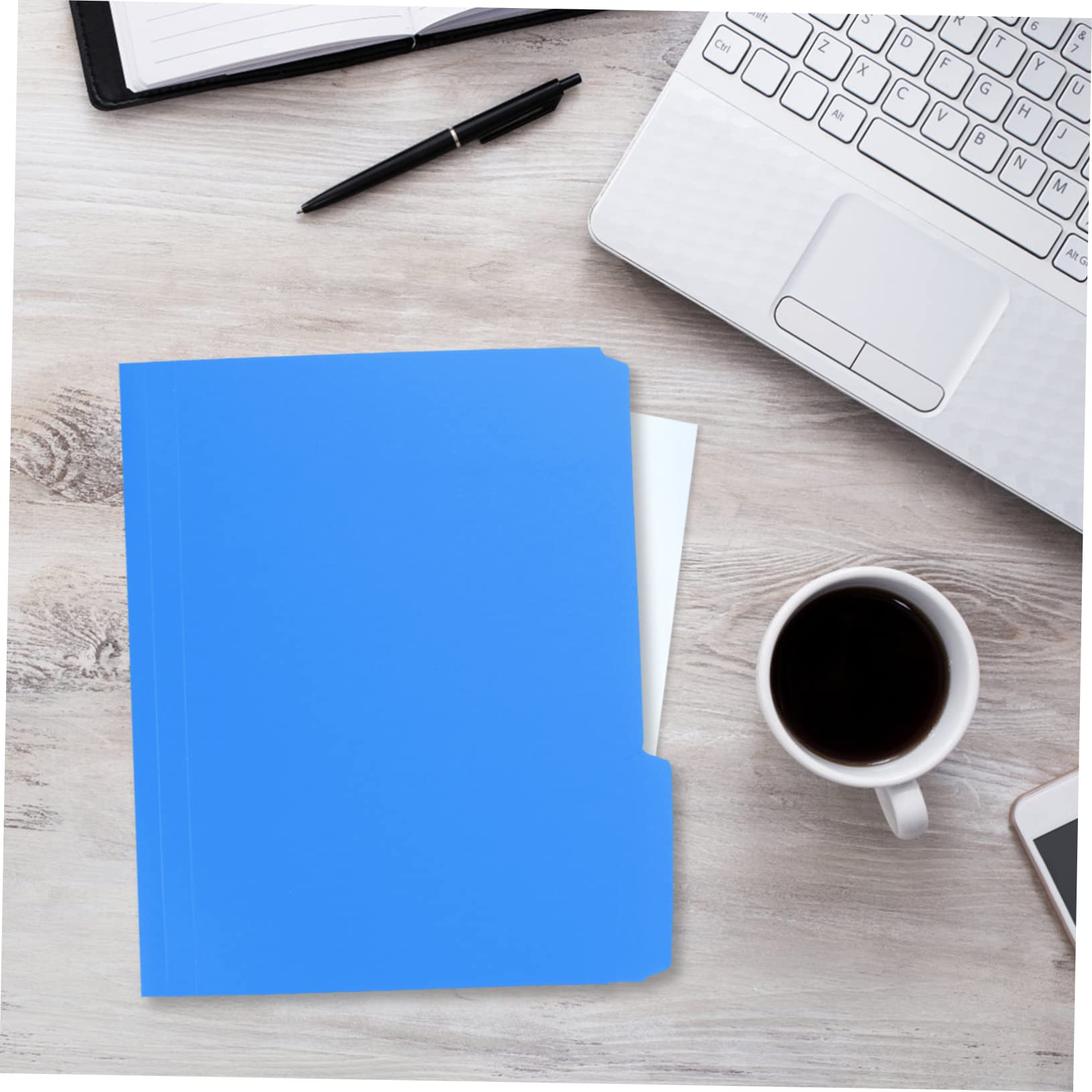 ARTIBETTER Carpeta De Plástico De Organizador De Para Oficina Y Escuela Carpeta Reutilizable Y Ligera Para Guardar Exámenes Y De Limpiar Y Mantener 6 Piezas X 4