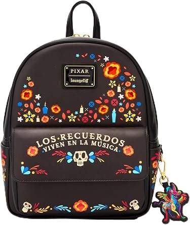Loungefly Disney Pixar Coco Floral Mini Backpack BoxLunch 10th Anniversary Edition - BoxLunch Exclusive No Multi