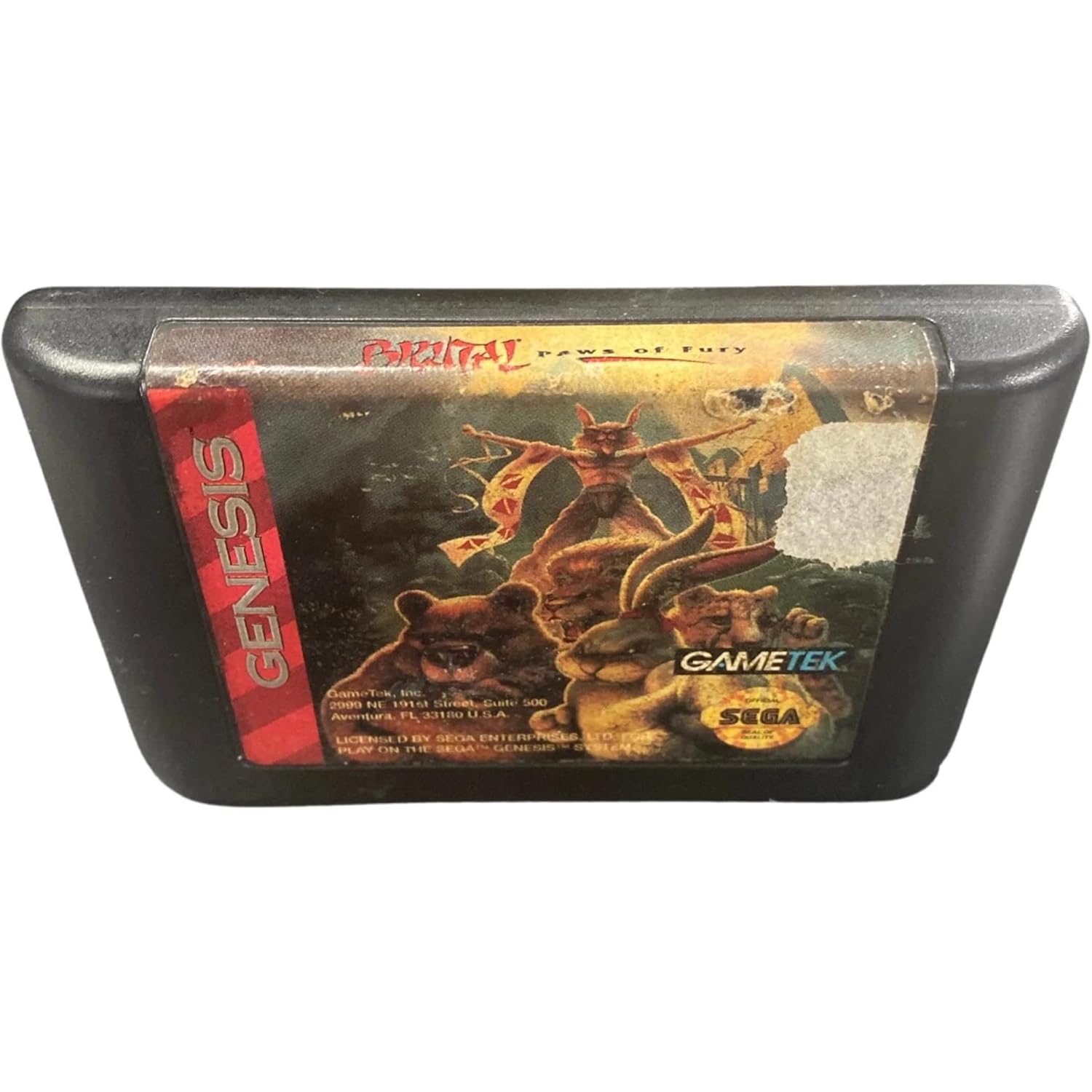 Brutal: Paws of Fury - Sega Genesis (Renewed)
