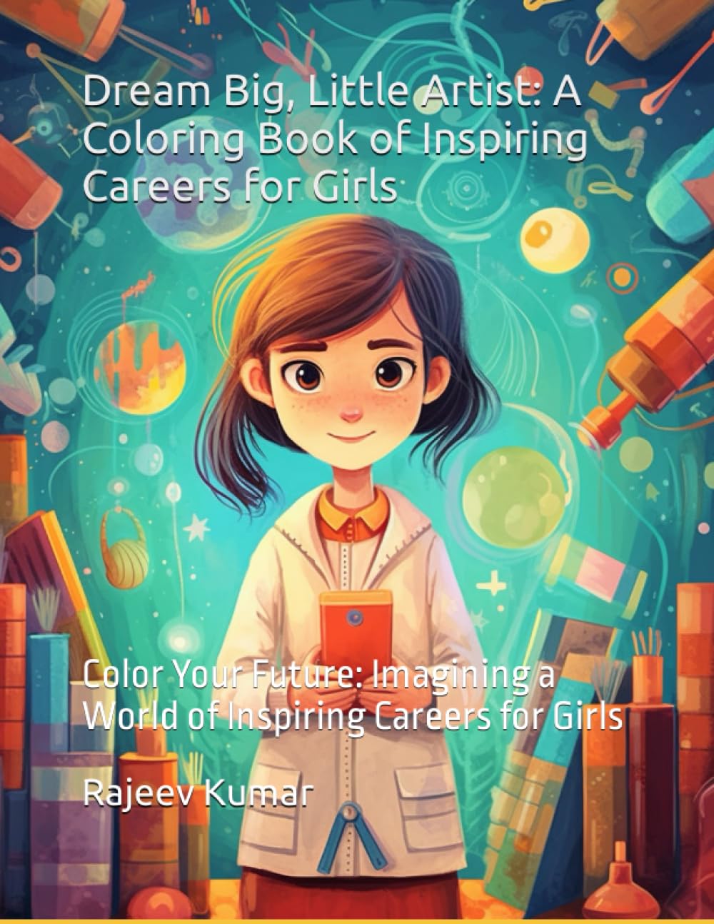 Dream Big, Little Artist: A Coloring Book of Inspiring Careers for Girls: Color Your Future: Imagining a World of Inspiring Careers for Girls