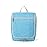 Della Gao Hanging Toiletry Bag for Men & Women, Portable Travel Cosmetic Makeup Bag Toiletries Organizer Kit, Water Resistant Bathroom Bag, Blue