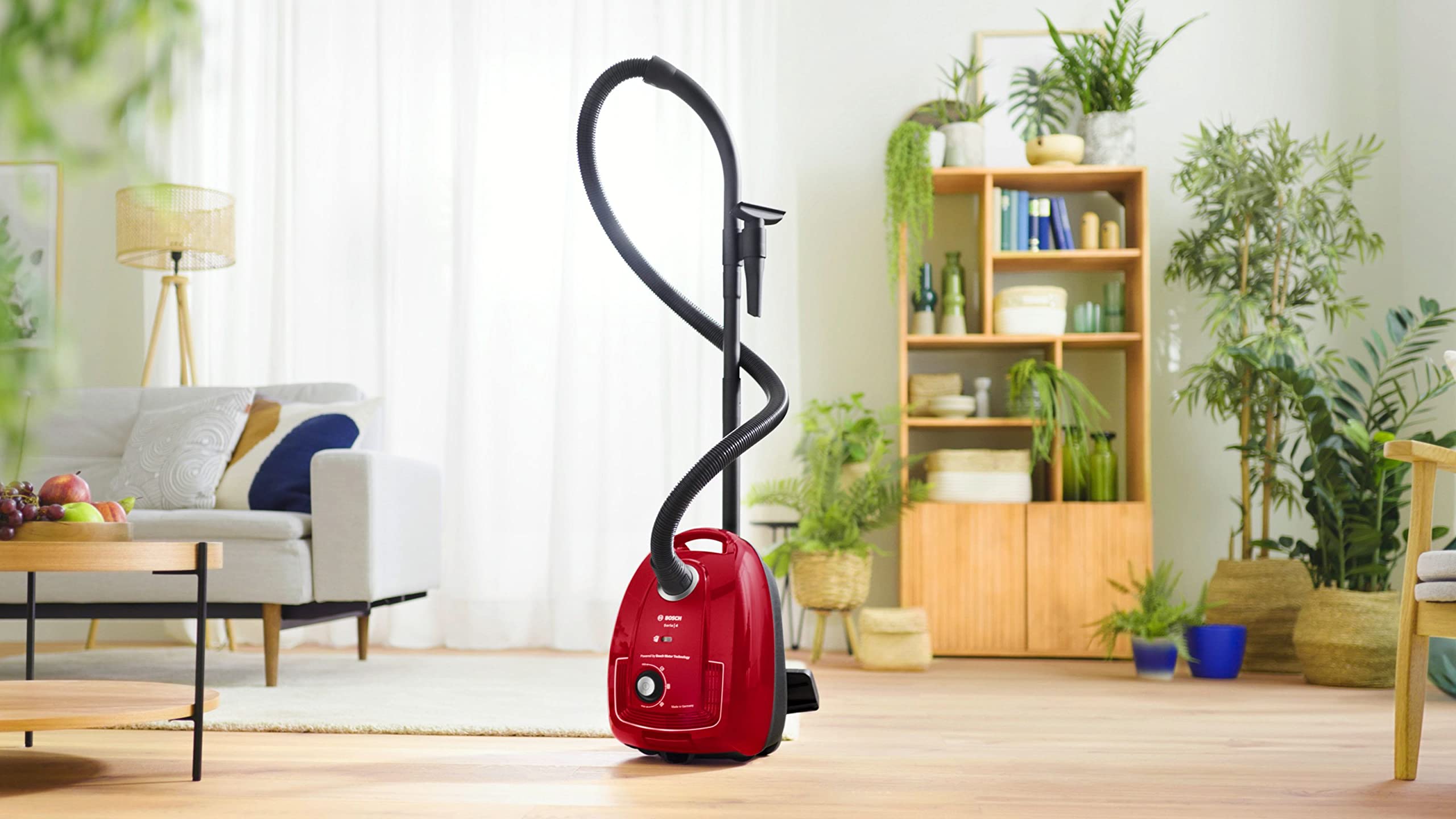 BOSCH GL38 - Aspirateur avec sac - 600 W - 79 dB - (h)epa - 10m - 4 L sac - variateur de puissance