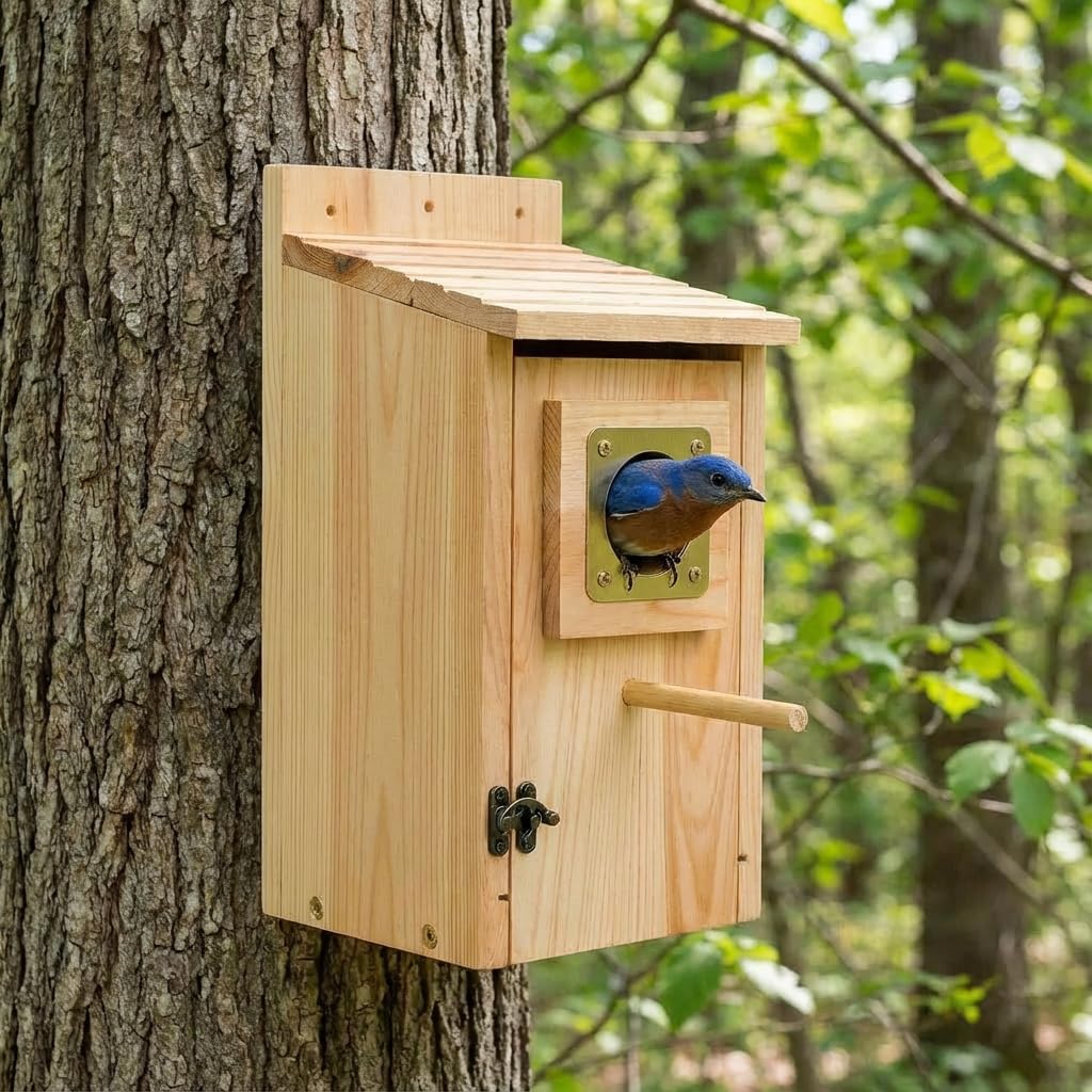 Amazon.com : KraAra Bird Houses for Outside Clearance with Copper