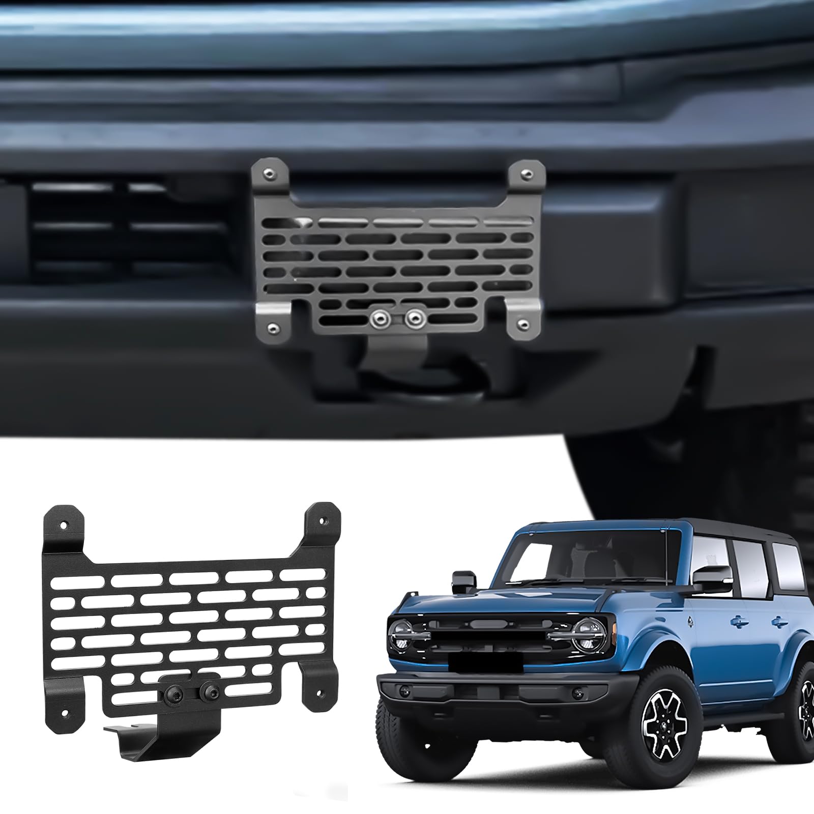 Klutchtech Bronco License Plate Holder