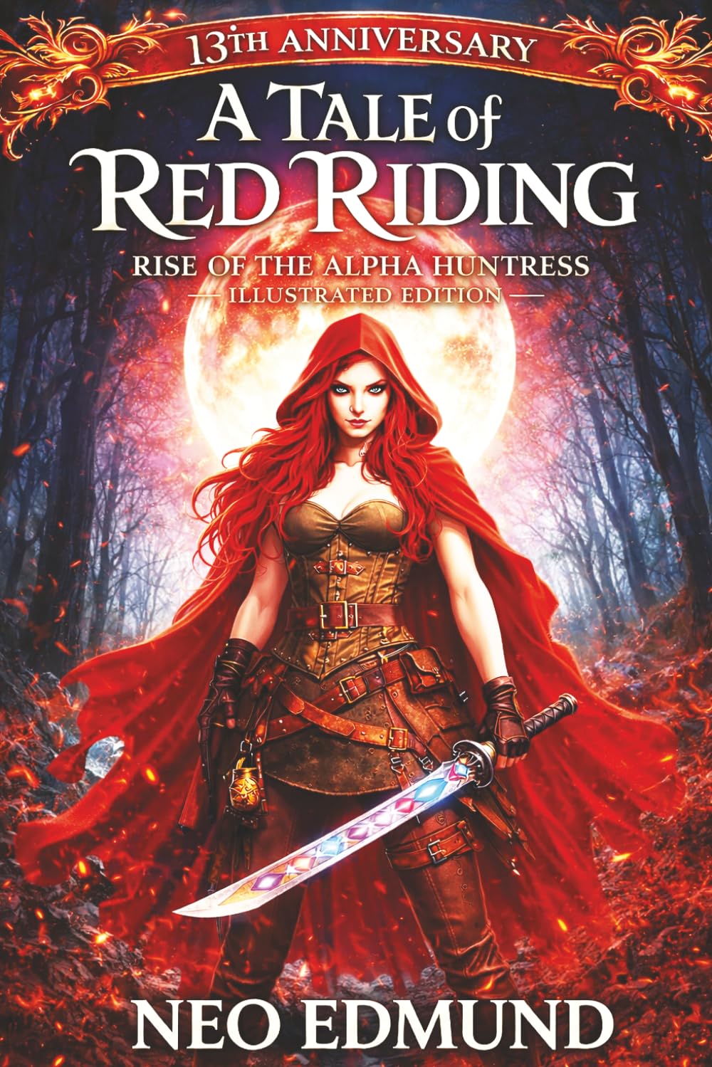 A Tale of Red Riding, Rise of the Alpha Huntress: 13th Anniversary Illustrated Edition (The Red Riding Alpha Huntress Chronicles)