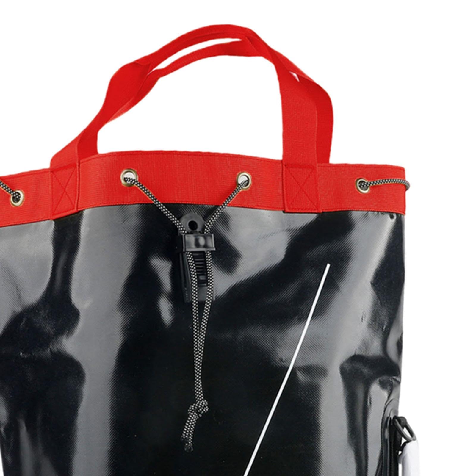 SNAPPSY Climbing Rope Gear Bag PVC Arborist Equipment Storage Bag for Outdoor Hiking 30L-image-15