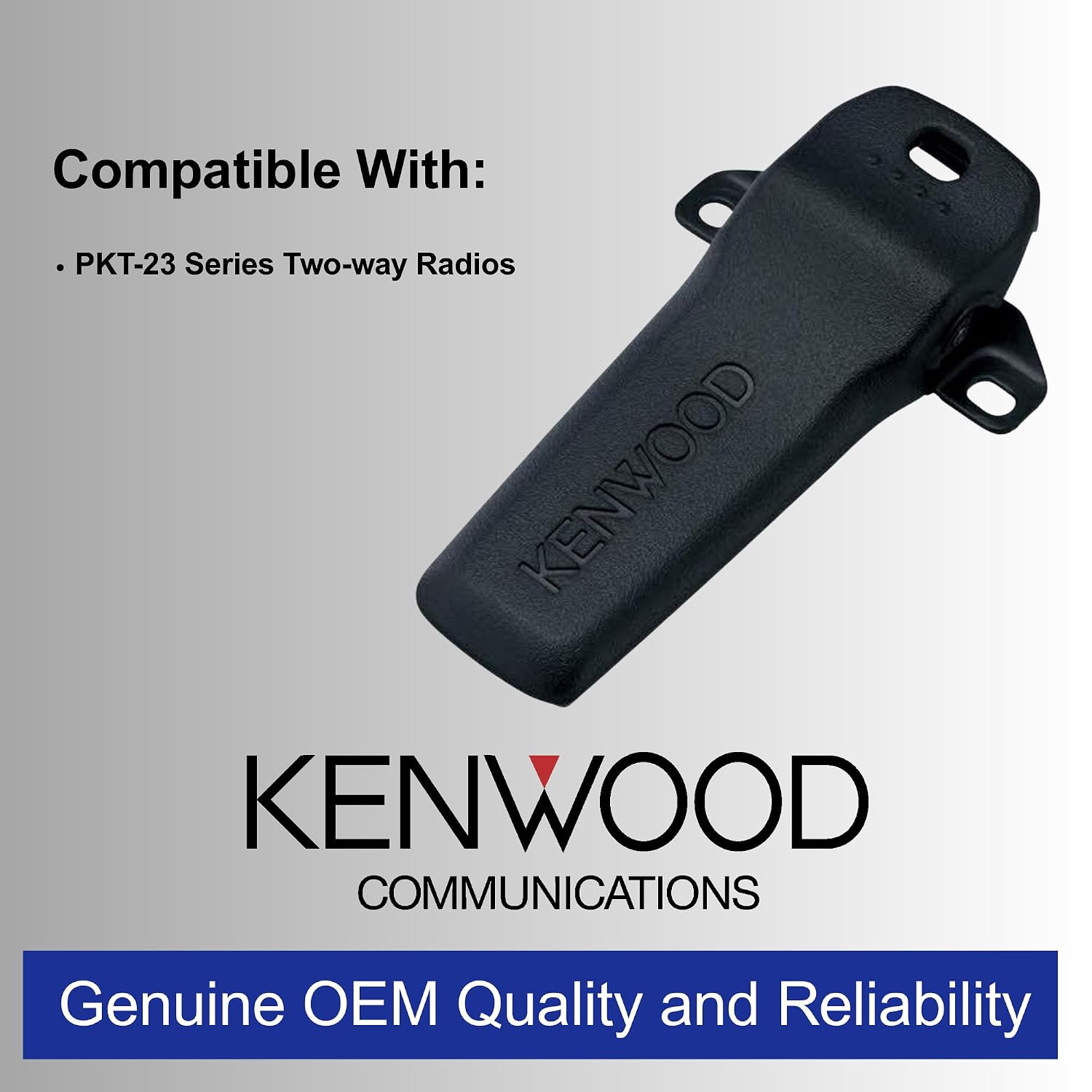 Kenwood KBH-20M Belt Clip