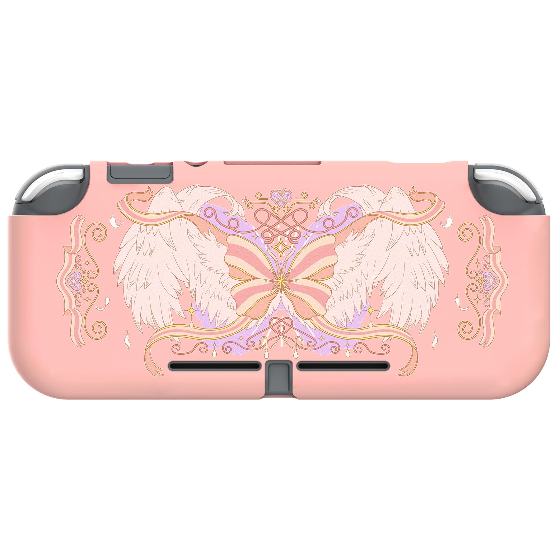 PlayVital Protective Case for Nintendo Switch Lite, Soft TPU Cover for Switch Lite Accessories - Magic Wings — view 7