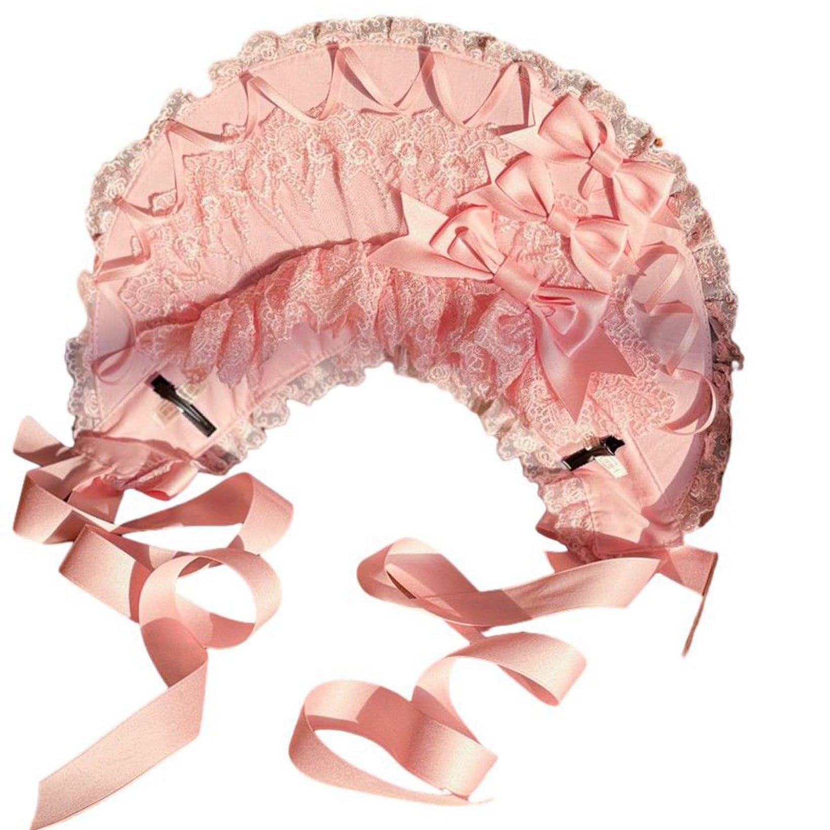 Amazon.co.jp: ロリータ帽子 髪飾り ベレー帽 ピンク ヘッドドレス