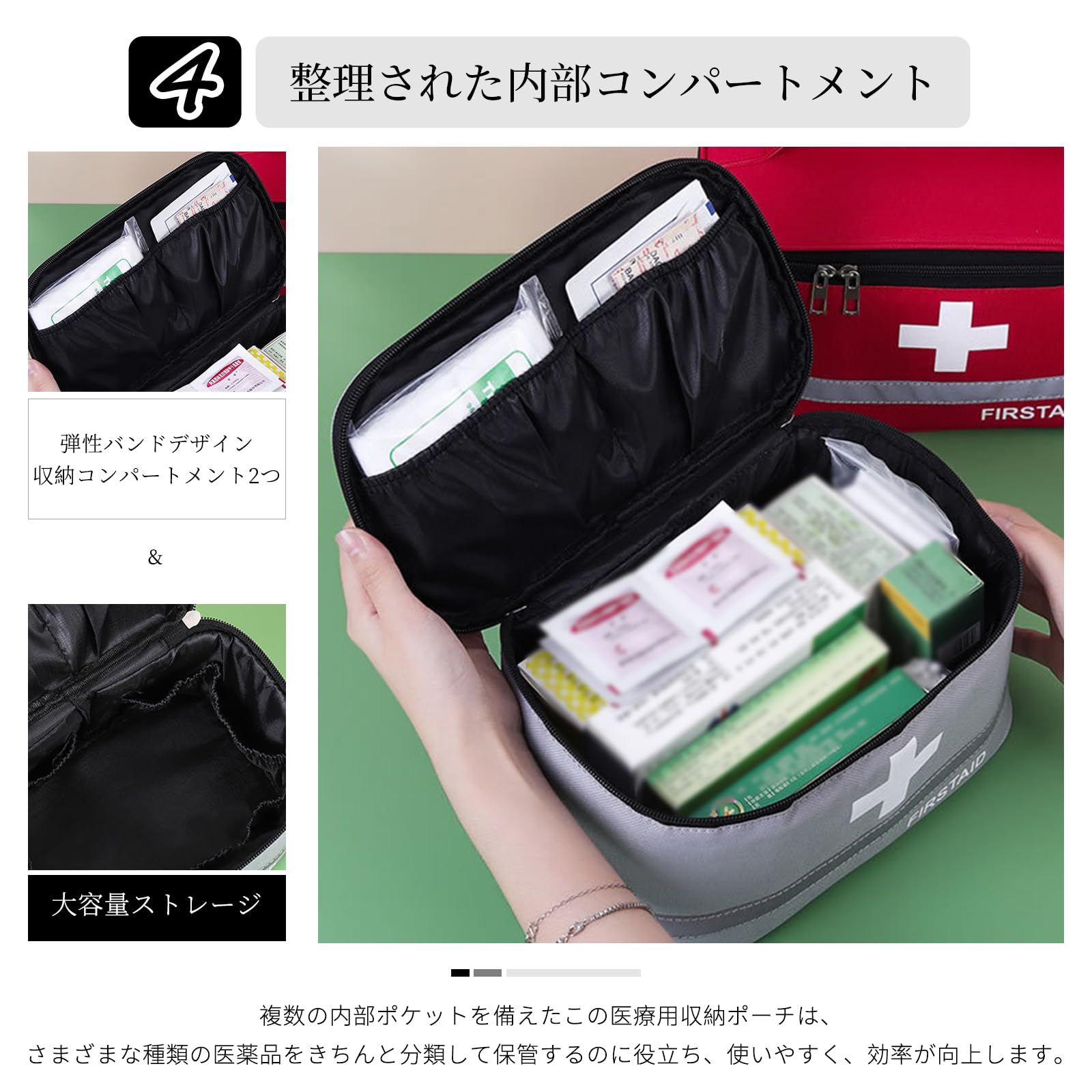 Amazon.co.jp: MGizo DtiSpectrum メディカルポーチ - お薬収納ポーチ