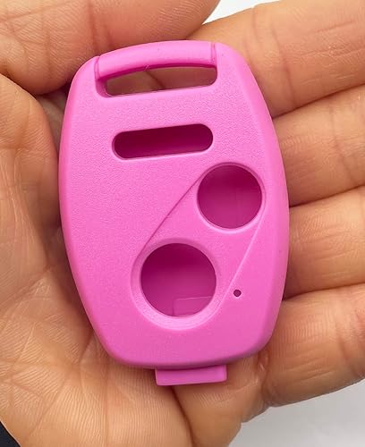 Miniatura 9 de Funda de repuesto para llavero Honda Accord Civic EX CR-V Fit Odyssey Pilot Ridgeline CR-Z - Carcasa para llave de entrada sin llave (rojo)