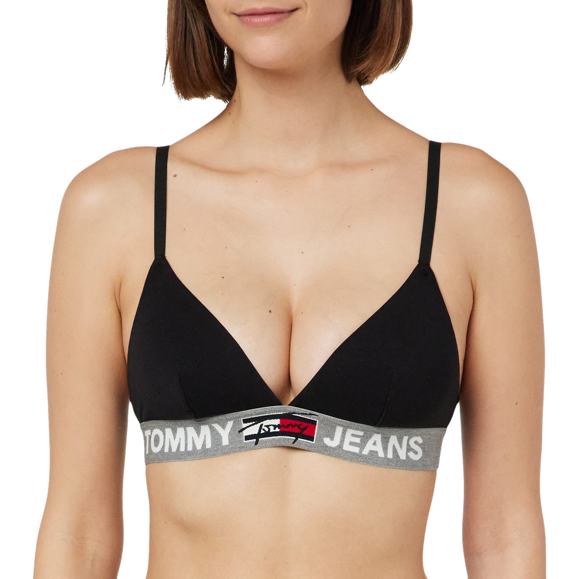 Tommy Hilfiger Women Bralette Stretch, Black (Black), S