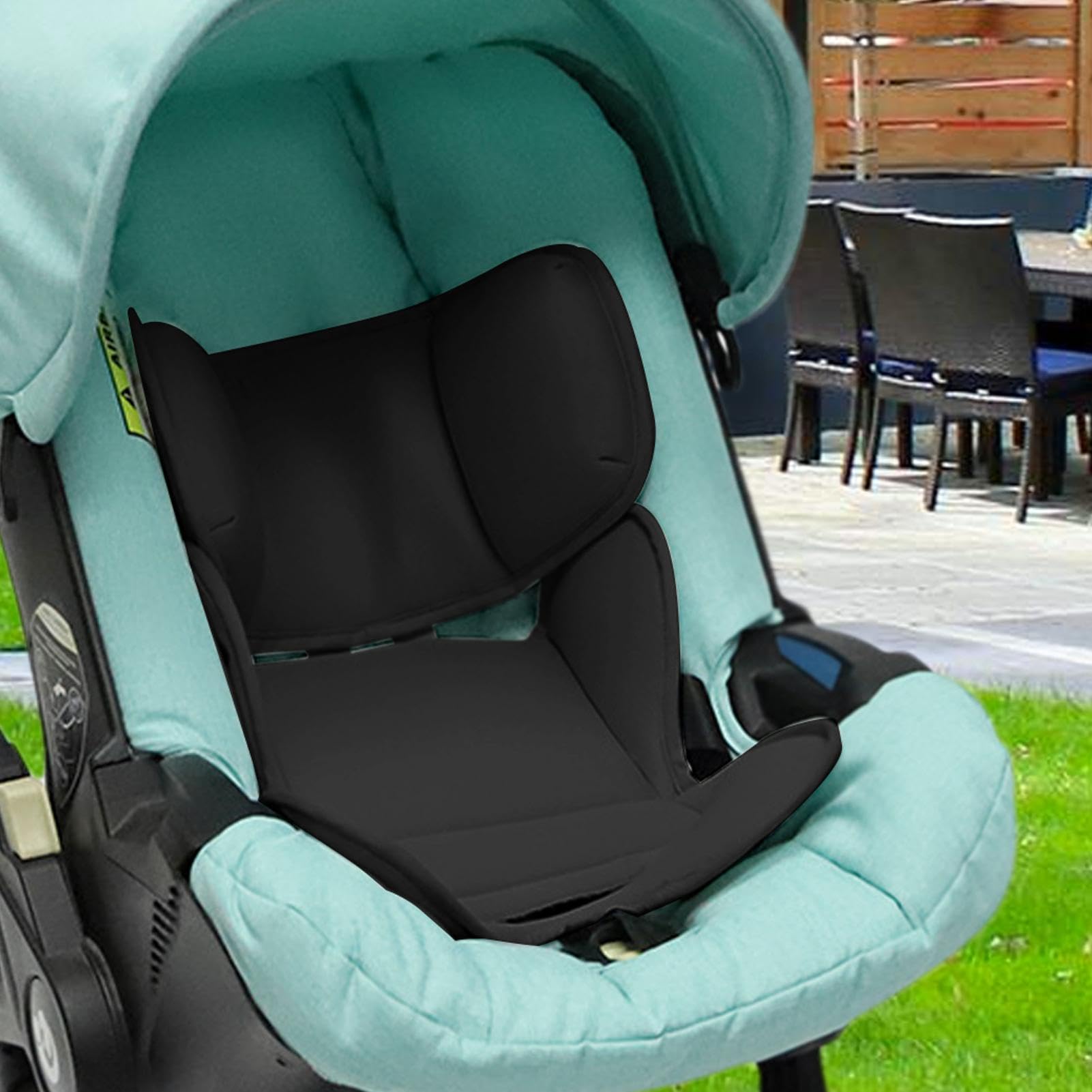 Baby-Kopfstütze Für Kinderwagen & Autositz – Weiche Schaleneinsätze, Atmungsaktiv & Universal Einsetzbar