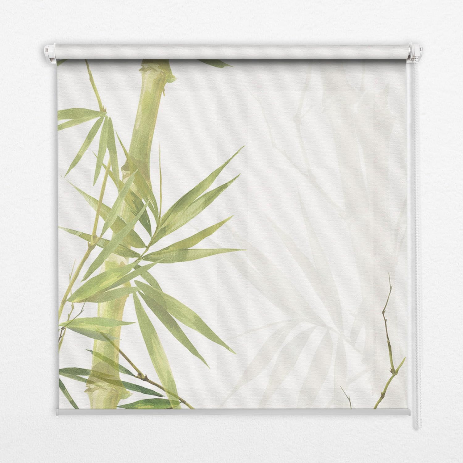 Store enrouleur bambou 130x180cm Tulup pour stopper le vis-à-vis sans percer