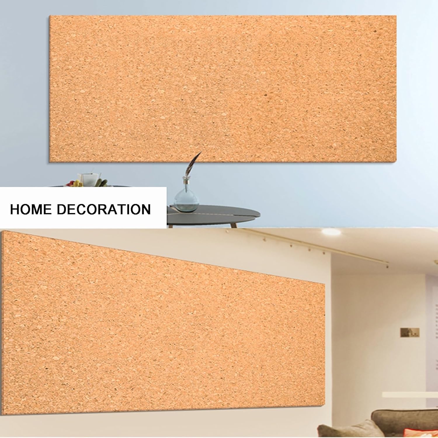 LNNW Tablón de anuncios, tablero de corcho, manualidades DIY for tablón de anuncios, carteles de puerta, decoración de pared, tablero de fotos, suministros for el hogar, escuela y oficina Para la Deco