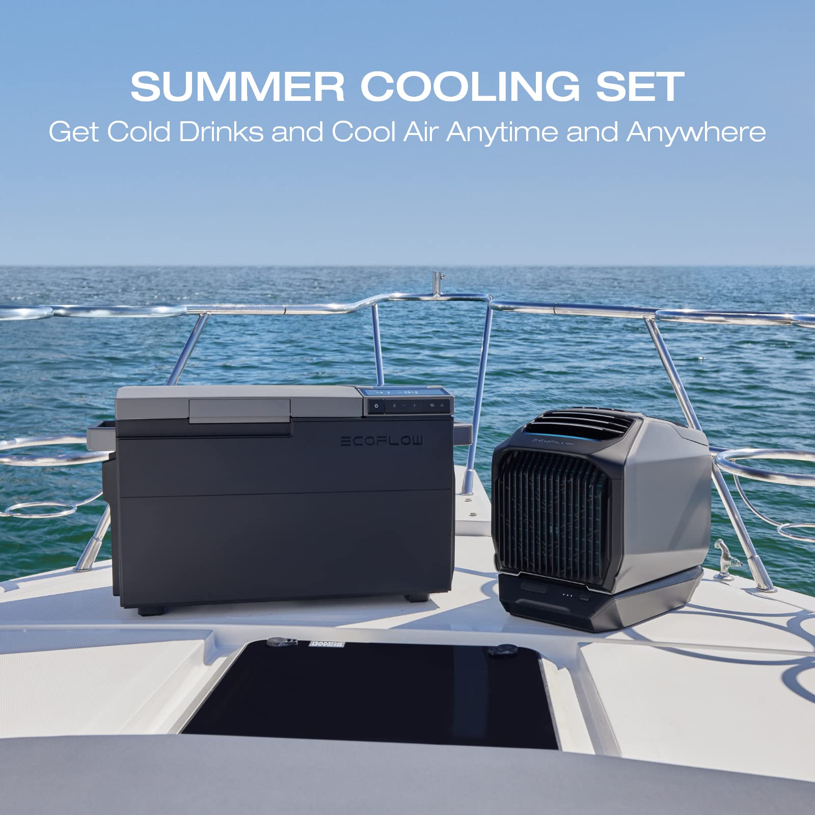 Amazon.com: EF ECOFLOW WAVE 2 Portable Air Conditioner & GLACIER