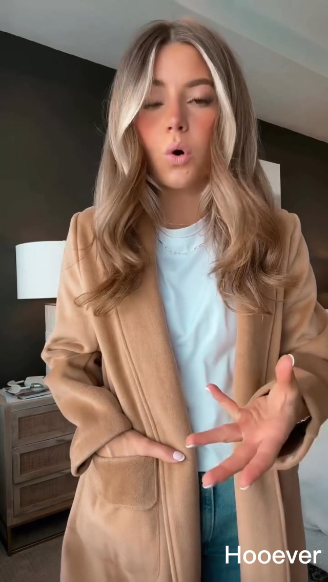 Amazon.com: Hooever Women's Long Cardigan Wool Coat Open Front