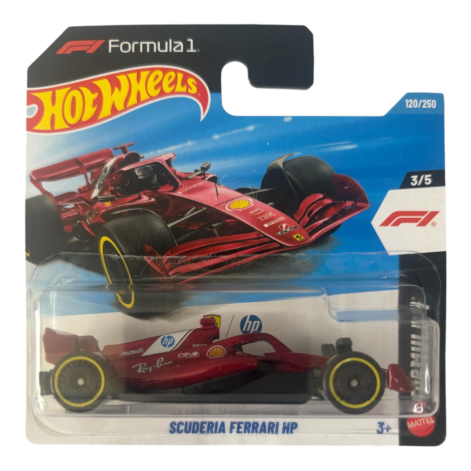 Amazon.com: Hot Wheels Scuderia Ferrari HP [Red] Formula 1 3/5