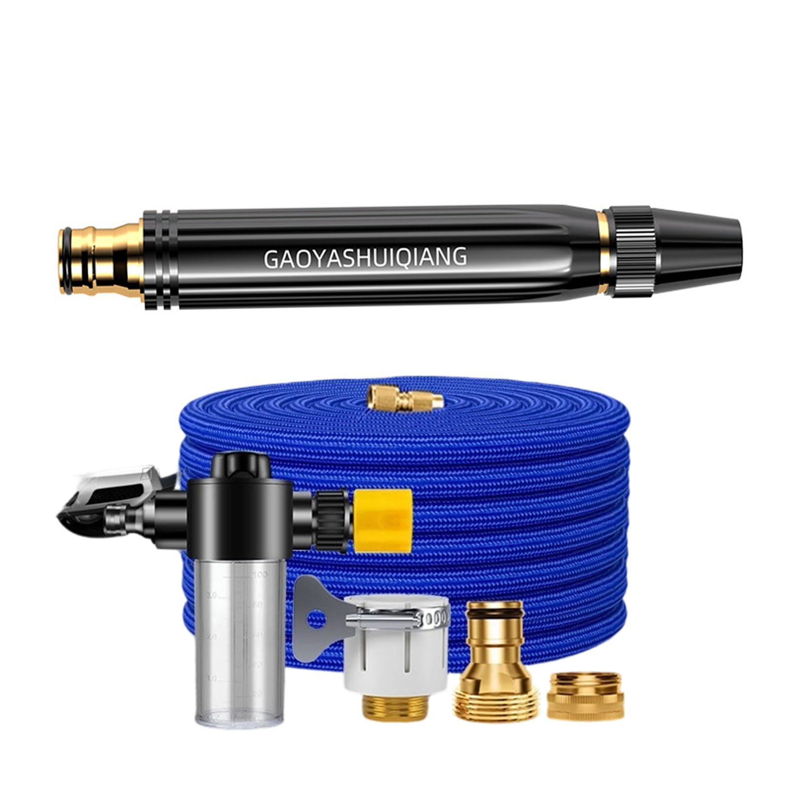 Flexible Retractable Water Hose with Leakproof Design Ideal for Plant Watering and Patios Cleaning Yard Maintenance Home Irrigation Hose
