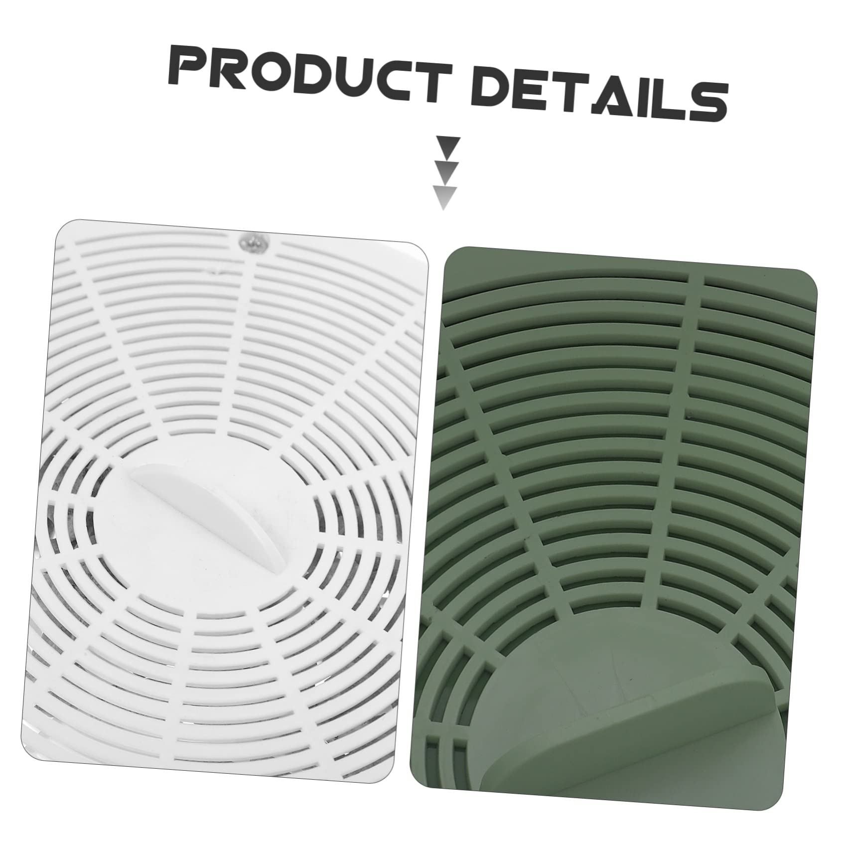 Maceta para Brotes de Soja 1 Juego Pp Verde Claro para Germinación | No se Deforma, Base Antideslizante, Ligera Rebabas, para Siembra de Brotes y Hortalizas