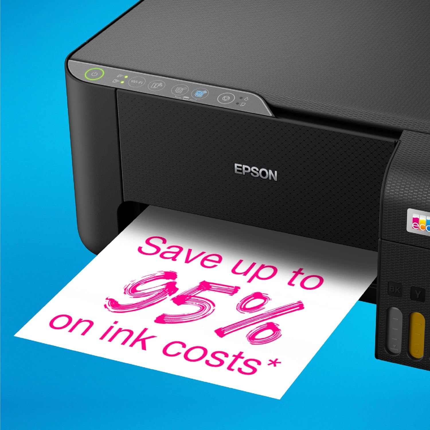 Epson EcoTank ET-2860 Ink Tank Printer | Busy Home Use | Wireless | A4 | Print, Copy, Scan | Includes up to 3 Years of Ink — view 9