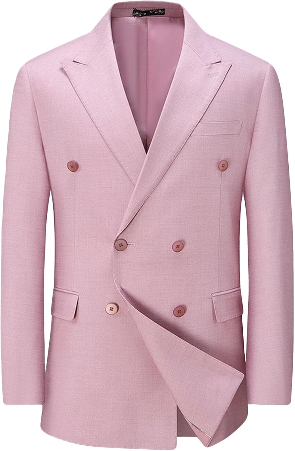 Men Notched Lapel Button Business Jacket Gentleman Classic Comfy Office Blazer Coat Fall Winter Work Formal Jacket