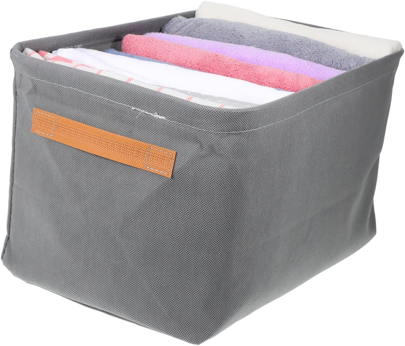 Generic 3pcs Clothes Organizer Set Fabric Drawers for Closet Storage Pants and Sweater Organizer and Stackable Design for Efficient Wardrobe Organization