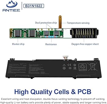 ANTIEE 42Wh B31N1822 Laptop Battery for Asus ZenBook Flip 14 UX462