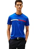 Mens Short Sleeve Signature Stripe Graphic T-Shirt